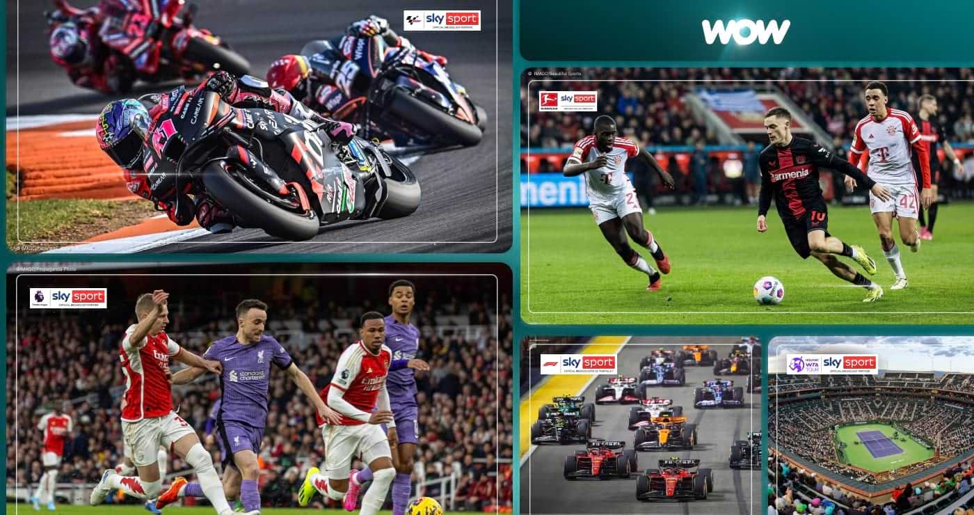 Live-Sport von Sky Sport mit WOW streamen