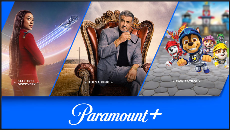 Grafische Darstellung Paramount+ Logo