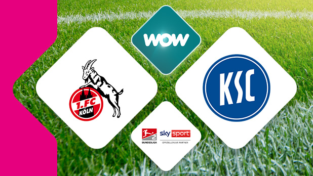 2. Bundesliga: 1. FC Köln vs. Karlsruher SC