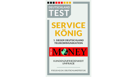 Focus Money, Service König im Test Telekommunikation 2024