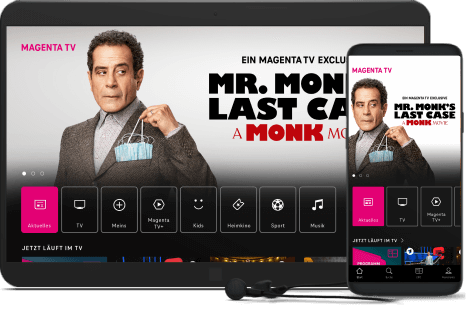 Magenta TV auf Smartphones und Tablets