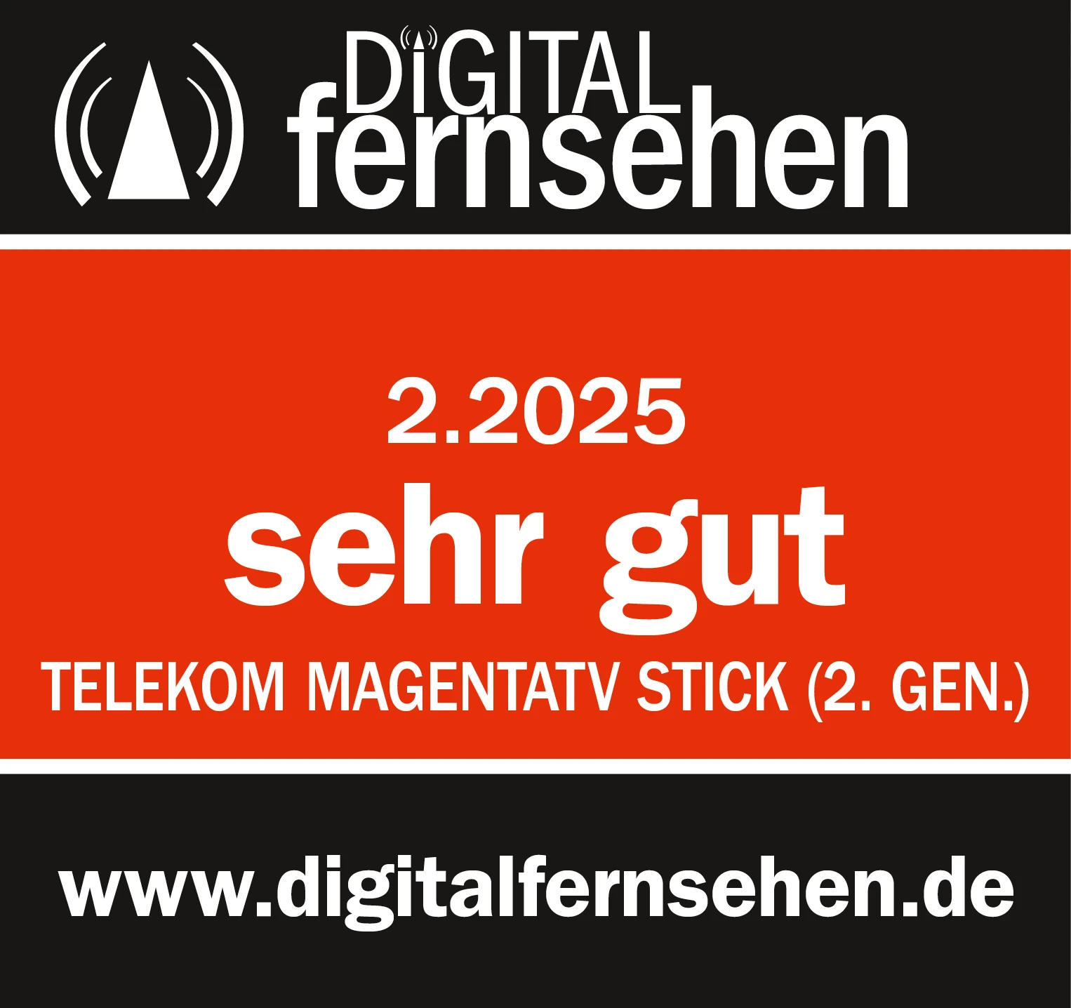 Auzeichnung für MagentaTV Stick von Digital fernsehen