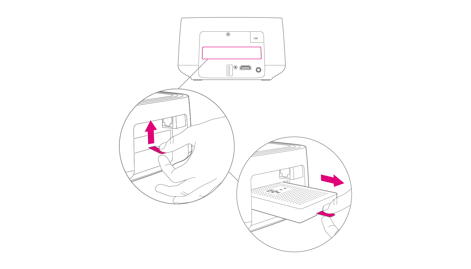 Festplatte aus MagentaTV Box entfernen