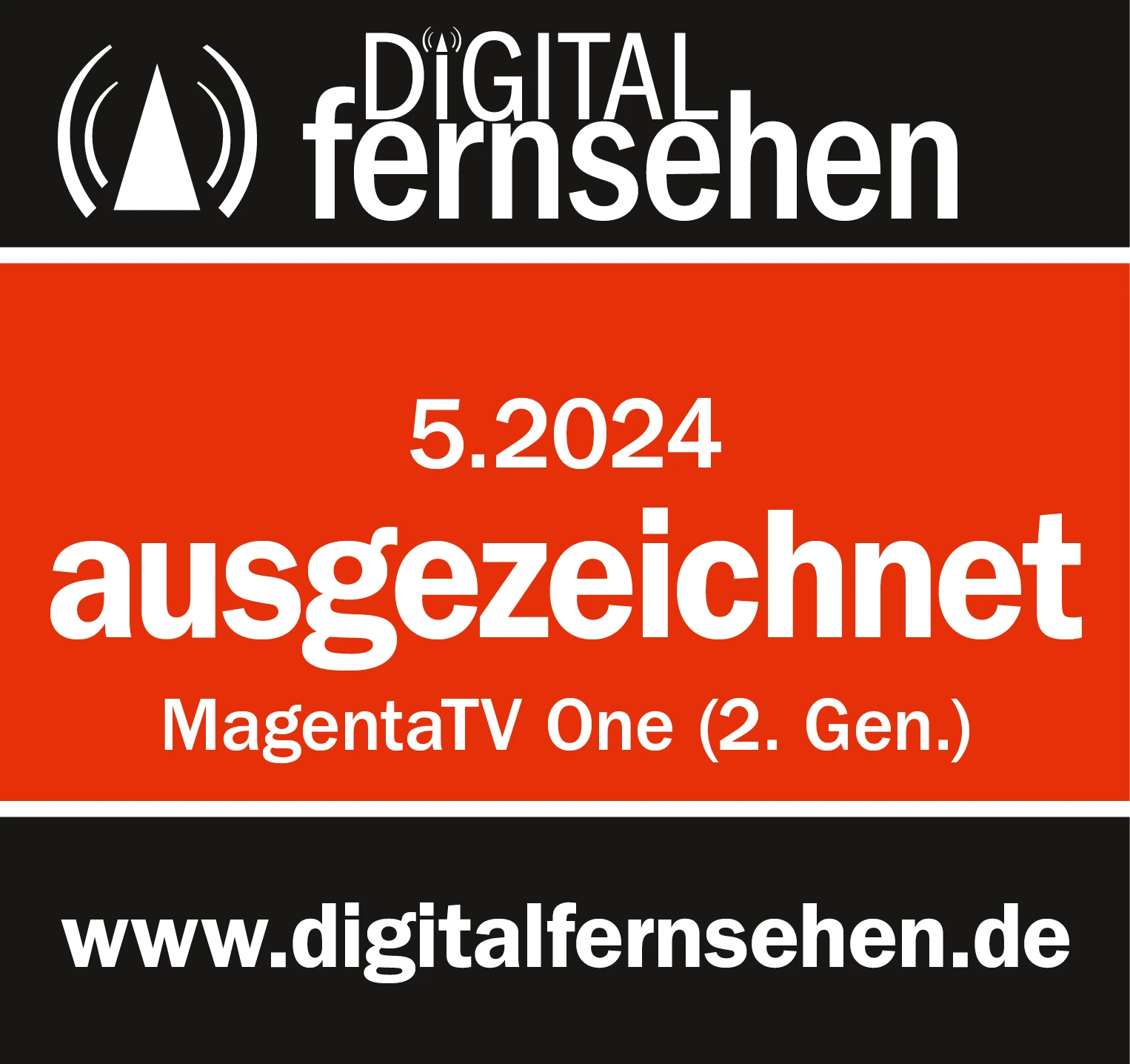 Auzeichnung für MagentaTV One (2.Gen) vom Digital fernsehen