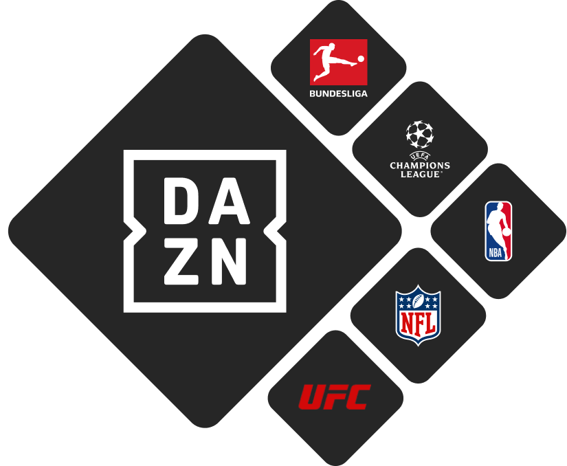 Live-Sport Inhalte von DAZN